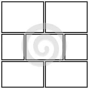 Photo collage templates.