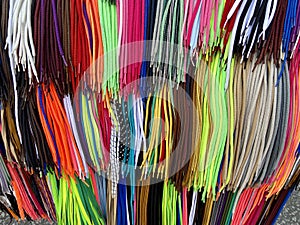 Colorful Shoe Laces for sale in Chilpancingo Mexico photo