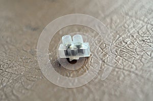 Photo of connector for connecting wires