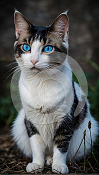 Photo of a cute cat