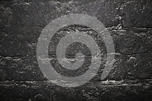 Dark stone wall texture background