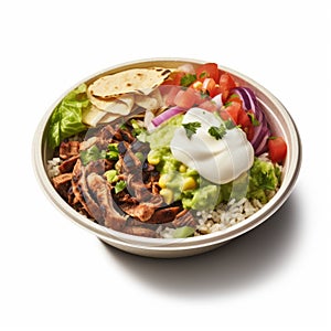 32k Uhd Guac Bowl With Transparent Background photo