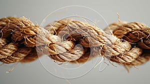 Frail Rope Under Tension: Risk of Snapping photo