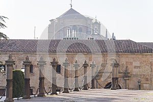 Photo detail of part of the Salamanca catedral in Spain