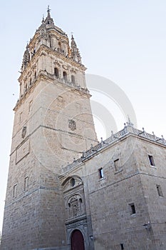 Photo detail of part of the Salamanca catedral in Spain