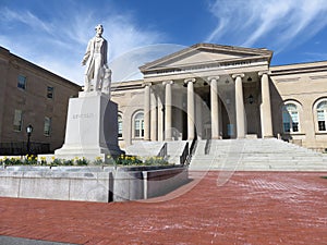 District of Columbia Court of Appeals and Statue photo