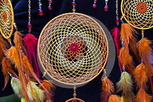 Photo of a dreamcatcher made by hand