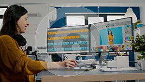 Photo editor using image editing software