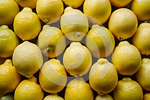 Photo An enticing arrangement of lemons captured beautifully in foodgraphy photography
