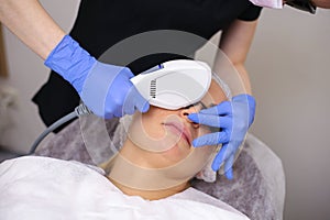 Photo Facial Therapy. Anti-aging Procedures.