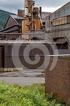 Photo of a factory in Sauda Norway