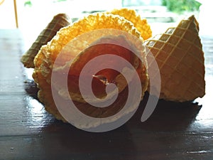 Dried cubit pie and cookie image