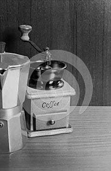 The Photo film 135 black and white coffee roasted vintage look