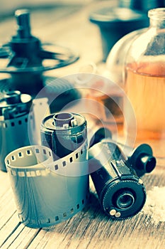Photo film rolls, cassette and photographic equipment