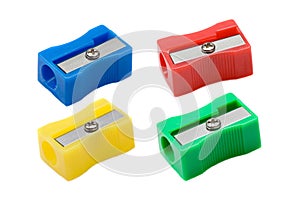 Photo of four pencil-sharpener