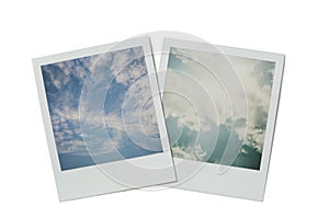 Photo frame isolated