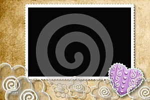 Photo frame for lovers