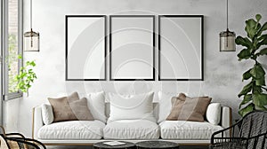 photo frame on the wall