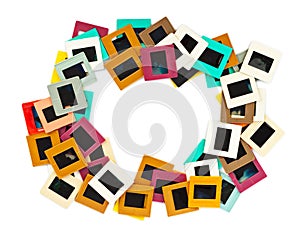 Photo frames for slide