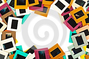 Photo frames for slide