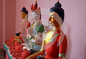 Photo of Gautama Buddha idols