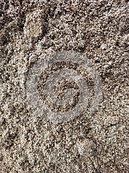 Photo of gravel and sand used as material for cementing roads