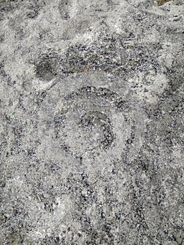 grey sand texture on the shore