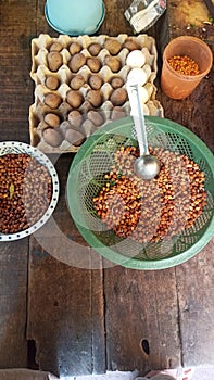 Photo of healthy brack fast food at home