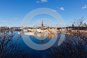 Photo from height of birds flight , Stockholm, Sweden