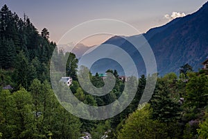 Photo of himalayan village in manali