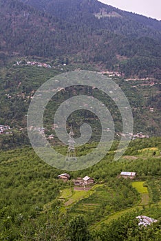 Photo of himalayan village in manali