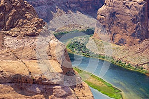 Photo of Horseshoe Bend Arizona, USA.