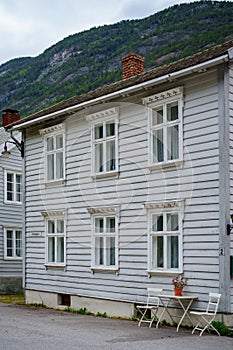 Photo of a house in LÃ¦rdalsÃ¸yri Norway