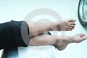 Photo of the human foot, version 4