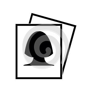 Photo icon. black vector photo  sign