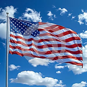 Photo Illustration American Flag