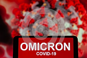 Omicron COVID-19 photo