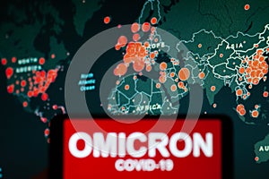 Omicron COVID-19 photo