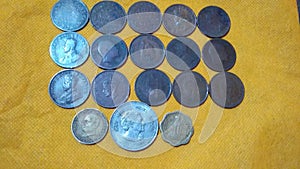 Photo of indian old antique coines