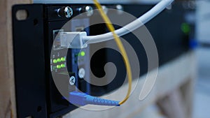 Photo of Internet Server Device LAN HUB