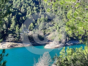 Photo of Lake Tsivlou in Greece.