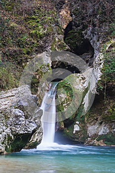 Photo of little waterfall near Subiaco