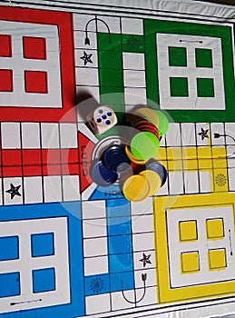 Photo of lodu bord playing for all