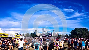 Wide Crowd Image at Austin City Limits Music Festival