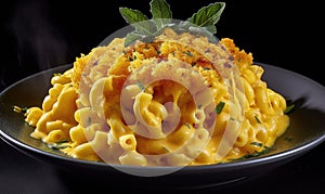 The photo of mac and cheese photo