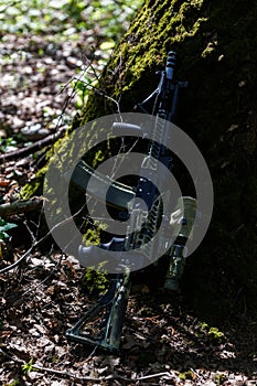 Photo of machine in forest