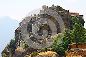 Photo made in Greece. Meteora Monasteries Greece