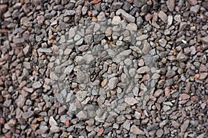 photo of many black pebbles