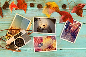 Photo of memories and nostalgia in fall. photo