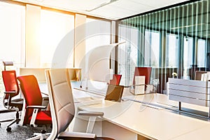 Photo of private modern office